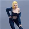 Bandai Nuova Statua in Resina di Android 18 di Dragon Ball, 32cm, Figura da Collezione Anime, Ornamento da Scrivania, Decorazione per Adulti, Regalo per Fan