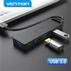 Vention USB C HUB 4 porte USB tipo C a USB Splitter con alimentazione Micro carica per Lenovo Macbook Pro iPad Samsung PC USB 3.0 HUB