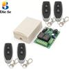 Diese Interruttore di telecomando universale wireless 433 MHz DC 12V 24V 2CH Ricevitore e trasmettitore relè rf per garage e controller per cancelli