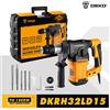 DEKO DKRH32LD15 220V Martello Rotante A Impatto Multifunzionale 1500W Per La Lavorazione Del Legno FAI DA TE Martello Da Demolizione Elettrico Trapano utensili elettrici