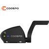 COOSPO Sensore doppio di velocità e cadenza per bicicletta Bluetooth 5.0 ANT + Wireless impermeabile per Wahoo Zwif Garmin etrex 30x