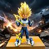 Bandai Statua HY Anime Dragon Ball Z Ssj3 Vegeta con Braccia Intercambiabili, Figura Super Saiyan 3 Vegeta in PVC, Modellino da Collezione, Regalo