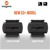 Magene S3+ Sensore di cadenza di velocità ANT Bluetooth Misuratore di velocità per computer Doppio sensore Accessori per bici compatibili con WahooOnelap Zwift