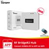 SONOFF Itead SONOFF RF Bridge 433 Mhz Wifi Convertitore di segnale wireless L'automazione domestica intelligente funziona con il telecomando RF 433 Mhz