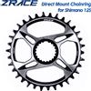ZRACE 12s Pianelli 32T/34T/36T/38T 7075AL per pedivella a montaggio diretto SHIMANO, FC-M9100 FC-M8100 FC-M7100,SM-CRM95 SM-CRM85 SM-CRM75