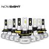 NOVSIGHT Faro H4 H7 H8/H9/H11 H1 H3 9005 9006 9007 H13 Auto LED Faro Hi-Lo Fascio 50W 10000LM 6500K Lampadina fendinebbia