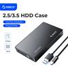 Orico Custodia per disco rigido esterno ORICO da 3.5 pollici da SATA a USB 3.0 custodia per HDD con adattatore di alimentazione 12V/2A supporto UASP Tool free