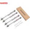 NONE 4 PCS NAIERDI Cabinet Porta Molla A Gas Cerniere 6-15 KG Da Cucina Armadio Cerniera Idraulica Tipo Mcpherson Coperchio Supporto Box ferramenta per mobili