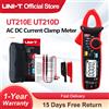 UNI-T UT210E UT210D Pinza Amperometrica Digitale AC DC, Multimetro a Pinza True RMS, Strumento HVAC, Tester Multifunzione per Elettricisti