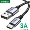 UGREEN [Confezione da 2] Cavo USB Type C UGREEN 3A per Xiaomi Samsung S25 S24, Cavo Dati USB a Ricarica Rapida 18W per iPhone 17 16 iPad Poco USB C