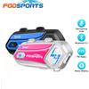 Fodsports 2 pz Fodsports M1-S Plus casco Moto interfono auricolare Bluetooth 8 Riders interfono Moto, condivisione musicale, Radio FM