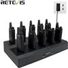 RETEVIS 10 Pezzi All'ingrosso Mini Walkie Talkie Retevis Ricaricabili Radio Ricetrasmittenti RT622 PMR446 per Hotel Ristoranti Negozi