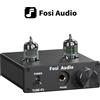 Fosi Audio P2 Amplificatore per cuffie portatile integrato Amplificatore valvolare Mini audio stereo HiFi con basso rumore di terra per cuffie