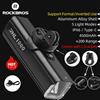 ROCKBROS luce per bicicletta tipo-C luce ricaricabile MTB luce per bici da strada torcia a LED IPX6 ciclismo accessori per fari esterni