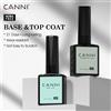 CANNI HEMA/TPO FREE 9ML Primer Base Coat Toppa e Base per smalto gel colorato Soak Off UV LED Gel per manicure liquido per unghie ad asciugatura rapida Fai da te