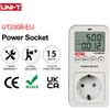UNI-T Monitor UT230B-EU del consumo di energia del tester di potenza di frequenza di costo corrente di tensione del wattmetro di