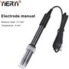 yieryi Sonda Elettrodo PH a Penna Yieryi con Connettore BNC per Acqua di Piscina, Industria, Esperimenti e Laboratori - Elettrodo Composito PH