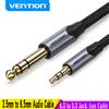 Vention Cavo ausiliario adattatore da 3,5 mm a 6,35 mm per amplificatore mixer Placcato in oro Jack da 3,5 a jack 6,5 0,5 m 3 m 5 m Aux Cabo maschio a maschio
