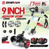 ONEVAN Tagliaerba Elettrico Senza Fili da 9 Pollici 40000 RPM, Pieghevole, per Giardino e Prato, Compatibile con Batteria Makita 18V