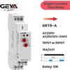 GEYA GRT8-A Elettronico 16A SPDT ON Ritardo Relè Temporizzatore Relè 12V 24V 220V Tipo su guida DIN AC230V O AC/DC12-240V