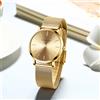 Hannah Martin Orologio da Donna HANNAH MARTIN, Stile Nordico Minimalista, Movimento al Quarzo Giapponese, Impermeabile 3Bar, 36mm, Oro Rosa, Dropshipping