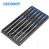 Veconor Set di 6 ganci per prelievo, durevoli, extra lunghi, per rimuovere O-ring e guarnizioni, strumenti per hobby artigianali, colore a caso
