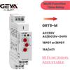 GEYA Relè timer multifunzione GEYA GRT8-M 16A con 10 funzioni scelte Relè temporizzato AC DC 12V 24V 220V 230V