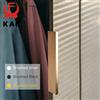 KAK Maniglie per mobili nascoste in argento nero Maniglie per armadi da cucina in lega di zinco Manopole per cassetti Maniglia per mobili per porte della camera da letto Hardware