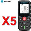 MiLESEEY Misuratore di Distanza Laser Mileseey, Metro Digitale Laser, Telemetro, Trena Laser, Nastro di Misurazione