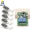 Diese 433MHz Universale rf Interruttore di Telecomando 110V 220V 2CH Relè rf Ricevitore e Trasmettitore per Universale Garage E porta di Controllo