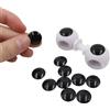 DBS blyth bambola giocattolo chip oculari in plastica nera circa 14 mm, toppa occhi bambola fai da te/pupilla per bambola personalizzata fai da te