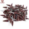 SI FANG 10/20/50 pezzi 10mm testa di molatura carta vetrata flap cono accessorio Dremel utensile rotante grana 80-320