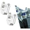 Xracingmoto Moto 22 millimetri 7/8 "Grasso Bar Manubrio Montaggio Riser Con Morsetti Per Honda CRF150 CRF230L CRF300L CRF250L XR250R XR600R XR650L