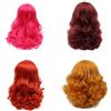 DBS factory blythe doll icy RBL parrucca a cupola per cuoio capelluto capelli rossi capelli rosa capelli arancioni per bambola personalizzata giocattolo fai da te