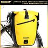 Rhinowalk Borsa Impermeabile per Bicicletta Rhinowalk 20L/27L, Borsa da Viaggio per Ciclismo, Borsa per Portapacchi Posteriore, Borse e Portapacchi per Bicicletta