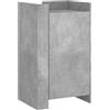 Generico Credenza Grigio Cemento 45x35x75 cm in Legno Multistrato,Mobili,Armadietti e portaoggetti,Buffet e credenze,Grigio,18.2 kg,848398