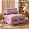 Fabulcozy Divano Letto Pieghevole 4 in 1 - Poltrona, Poltrona Convertibile, Divano Letto 1 Posto, Ideale per Piccolo Spazio, Soggiorno o Camera da Letto