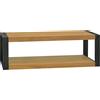 vidaXL Mobile da Bagno 120x45x35 cm in Legno Massello di Teak
