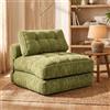 Fabulcozy Divano Letto Pieghevole 4 in 1 - Poltrona, Poltrona Convertibile, Divano Letto 1 Posto, Ideale per Piccolo Spazio, Soggiorno o Camera da Letto