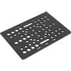 CCYLEZ Guida Universale Ad Alta Resistenza con Piastra a Portale in Alluminio per Fresatrice, Design Durevole Anodizzato da 20 Mm-80 Mm (Asse)