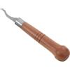 Kichvoe Coltello per Scanalature di Filetto per Violino, Utensile Liuteria | Strumento per Crafting e Riparazione, Impugnatura Ergonomica, Materiali Legno e Metallo, Precisione Fine