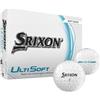 Srixon UltiSoft 5 - Pallina da golf ultra morbida | Bassa compressione per un tocco impareggiabile | Massima distanza e controllo migliorato | Nucleo FastLayer | Aerodinamica avanzata