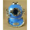 Fatto a mano Casco subacqueo antico 18" vintage US Navy Mark V Deep Sea regalo