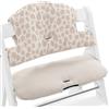 hauck Highchair Pad Select, Leo Beige Mussola - Cuscino per Bambini 6 - 36 Mesi - Accessorio Compatibile con Seggiolone Pappa Alpha+, Beta+ e Arketa - Antiscivolo e Imbottitura Soffice