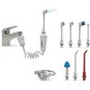 Water Powered Idropulsore Dentale SoWash | Deluxe | Si Collega al Rubinetto | Irrigatore Orale Senza Batterie e Elettricità | Include 7 Testine tra cui 3 test.Vortice + Adattat.da Viaggio Addy | Prodotto Italiano