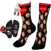 Easycosy Calzini Personalizzati con Foto, Idee Regalo per Uomo Donna(Coppia)