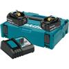 Makita KITENERGY18V 5,0Ah MAKITA + caricabatterie rapido197624-2 Fornito con 2 batterie 18V 5,0Ah, caricabatterie rapido DC18RC, valige - 197624-2