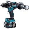 Makita TRAPANO AVVITATORE CON PERCUSSIONE 40V MAKITA HP001GM201 CON 2 BATTERIE DA 4,0AH +CARICABATTERIE +VALIGETTA - HP001GM201 IL MIOFERRAMENTA Eâ€™ UN RIV