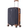 CELIMS - Valigia bagaglio a mano 55x40x20 in Polipropilene | Lucchetto TSA | Trolley Cabina | Trolley Bagaglio a Mano 55x40x20 | Valigia Rigida Piccola | Blu Mezzanotte