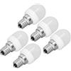 Marhynchus Lampadine a Soffitto 5 Pezzi 1.5W 75LM Lampadine a LED con Filettatura E12 AC220V per Lampada da Soffitto (Luce calda)